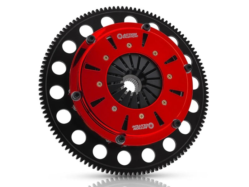 Action Clutch ACR-2207-S - AONACR-2207-S - Action Clutch 02-06 Acura RSX 2.0L (K20A3) 7.25in Sprung Twin Disc Race Clutch w/Chromoly Flywheel - Shipped in Europe - Tuningsupply.com