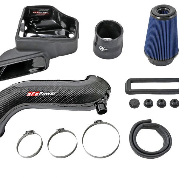 aFe 57-10016R - AFE57-10016R - aFe 15-19 VW Golf R (MKVII) L4-2.0L (t) Track Series Carbon Fiber Intake System w/ Pro 5R Filter - Shipped in Europe - Tuningsupply.com