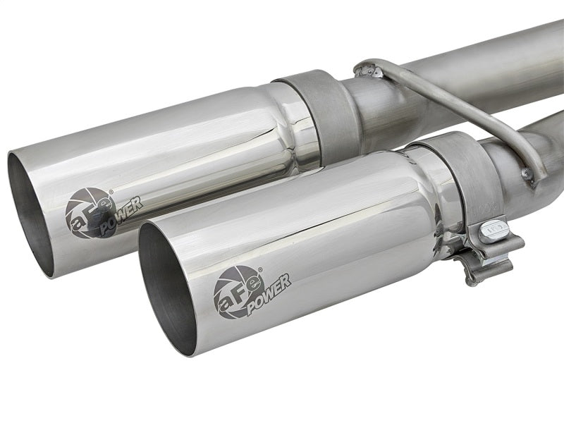 aFe 49-46124-P - AFE49-46124-P - aFe Rebel Series 3in SS Cat-Back Exhaust System w/ Polished Tip 04-15 Nissan Titan V8 5.6L - Shipped in Europe - Tuningsupply.com