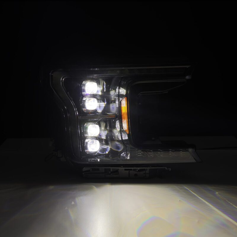 AlphaRex - ARX880249 - AlphaRex 18-20 Ford F-150 NOVA LED Proj Headlight Alpha Blk (14th Gen G2 Style) - Shipped in Europe - Tuningsupply.com