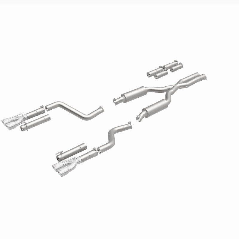 Magnaflow 19367 - MAG19367 - MagnaFlow 2017+ Dodge Challenger 409 SS Polished 3in Quad Tips Cat-Back Exhaust - Shipped in Europe - Tuningsupply.com