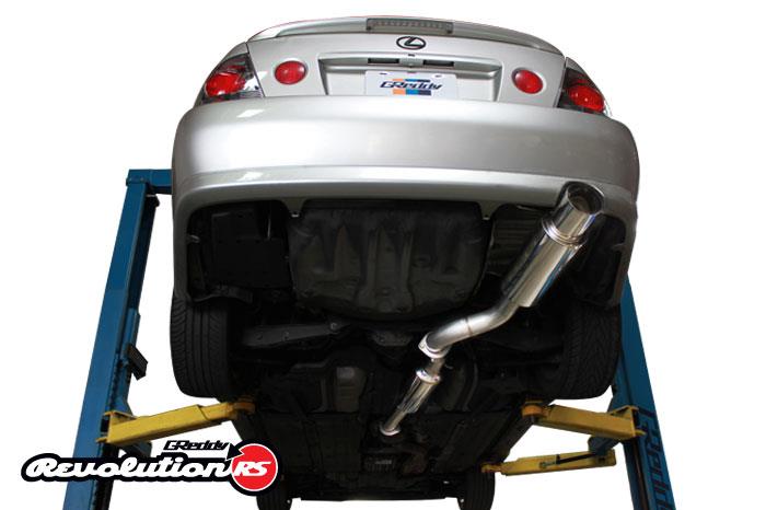 GReddy 10118100 - GRE10118100 - GReddy 01-05 Lexus IS300 Revolution RS Cat Back Exhaust - Shipped in Europe - Tuningsupply.com