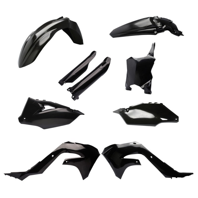 Cycra 1CYC-9325-12 - CYC1CYC-9325-12 - Cycra 21-23 Kawasaki KX450X Powerflow Body Kit - Black - Shipped in Europe - Tuningsupply.com