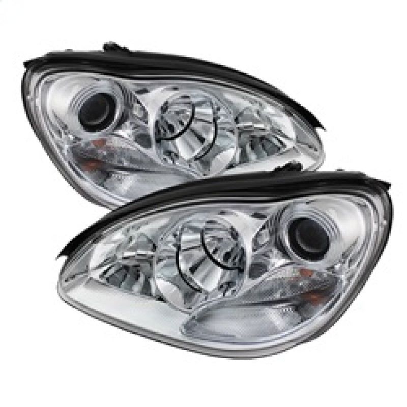 SPYDER 5070036 - SPY5070036 - Spyder Mercedes Benz S-Class 03-06 Projector Headlights Xenon/HID Model- Chrm PRO-YD-MBW220-HID-C - Shipped in Europe - Tuningsupply.com