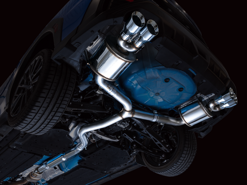 AWE Tuning 3015-42979 - AWE3015-42979 - AWE Tuning 2022+ VB Subaru WRX Touring Edition Exhaust - Chrome Silver Tips - Shipped in Europe - Tuningsupply.com