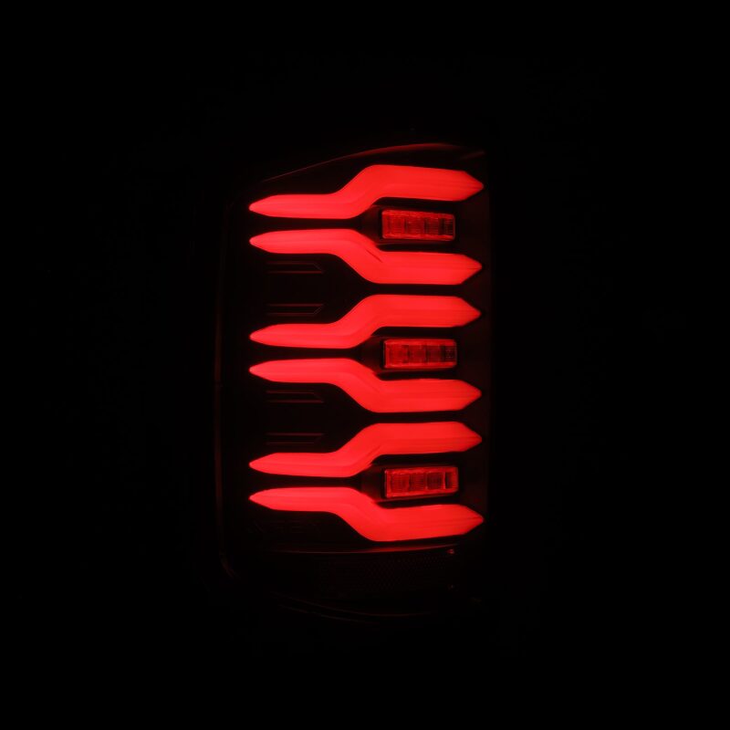 AlphaRex 620030 - ARX620030 - AlphaRex 14-18 Chevrolet Silverado Luxx-Series LED Tail Lights Black w/Activ Light/Seq Signal - Shipped in Europe - Tuningsupply.com