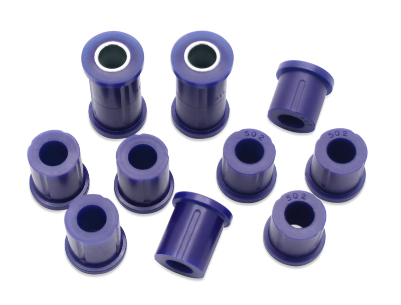 Superpro KIT065K - SPRKIT065K - SuperPro 87-99 Ford Courier 4x4 2WD Rear Leaf Spring Full Bushing Kit - Shipped in Europe - Tuningsupply.com