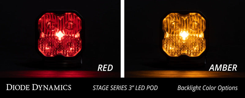 Diode Dynamics DD6865P - DIODD6865P - Diode Dynamics SS3 Sport ABL - White Combo Standard (Pair) - Shipped in Europe - Tuningsupply.com