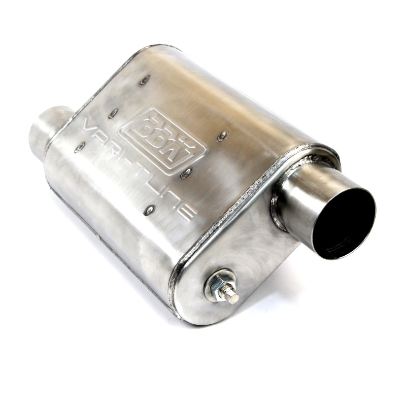 BBK 31015 - BBK31015 - BBK VariTune Adjustable Performance Muffler 2-1/2 Offset/Offset Stainless Steel - Shipped in Europe - Tuningsupply.com