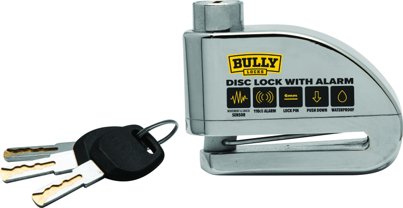 BikeMaster 132221 - BKM132221 - Bully Lock Disc Alarm - 6mm - Shipped in Europe - Tuningsupply.com