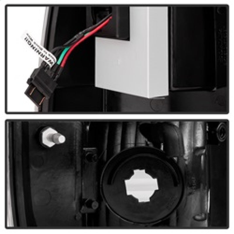 SPYDER 5003898 - SPY5003898 - Spyder Ford Super Duty 08-15 LED Tail Lights Black ALT-YD-FS07-LED-BK - Shipped in Europe - Tuningsupply.com