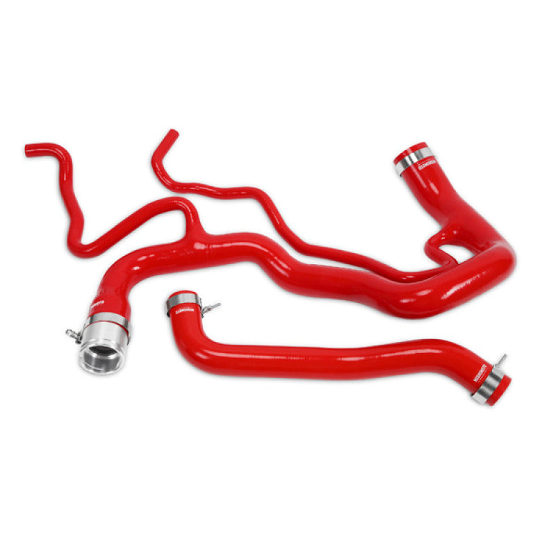 Mishimoto MMHOSE-DMAX-11RD - MISMMHOSE-DMAX-11RD - Mishimoto 11+ Chevrolet Duramax 6.6L Red Silicone Coolant Hose Kit - Shipped in Europe - Tuningsupply.com