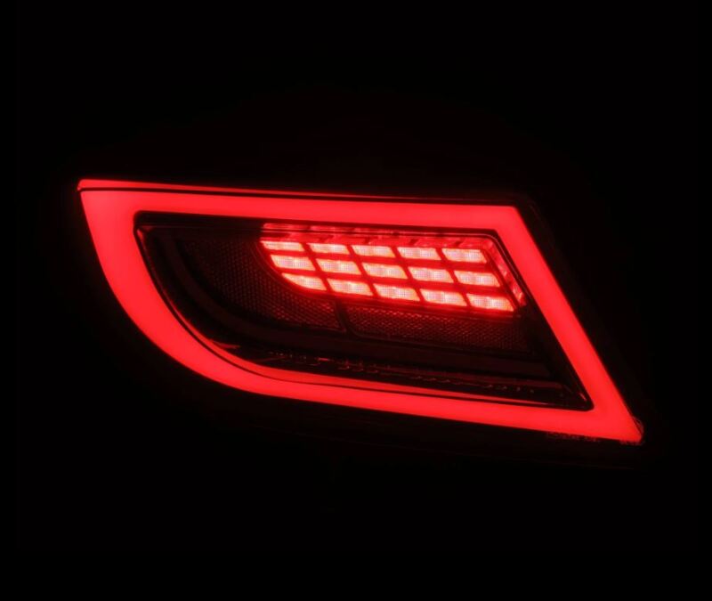 AlphaRex 675020 - ARX675020 - AlphaRex 22-24 Toyota GR86 LUXX LED Taillights Black Smoke - Shipped in Europe - Tuningsupply.com