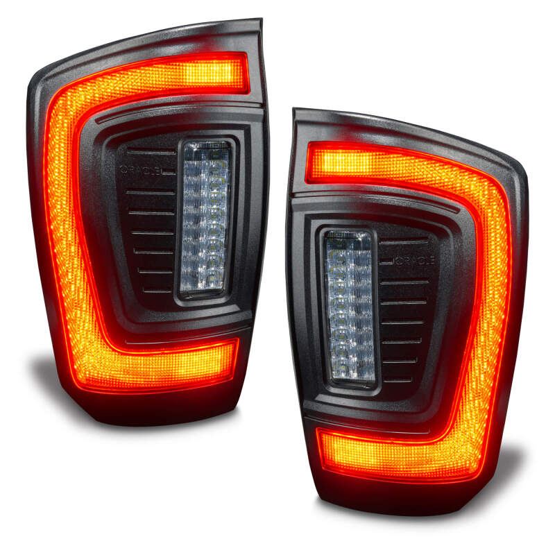 ORACLE Lighting 5911-504 - ORL5911-504 - Oracle Lighting 2016-2023 Gen 3 Toyota Tacoma Flush Style LED Tail Lights - Shipped in Europe - Tuningsupply.com