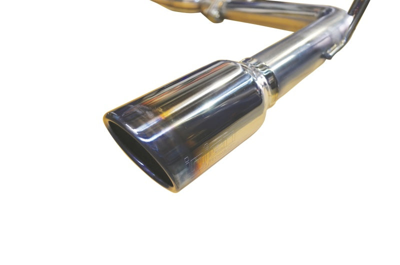 Injen SES1572TT - INJSES1572TT - Injen 16-20 Honda Civic 1.5L Turbo 4Cyl (Sedan) 63mm SS Cat-Back Exhaust w/ Dual Burnt Titanium Tips - Shipped in Europe - Tuningsupply.com