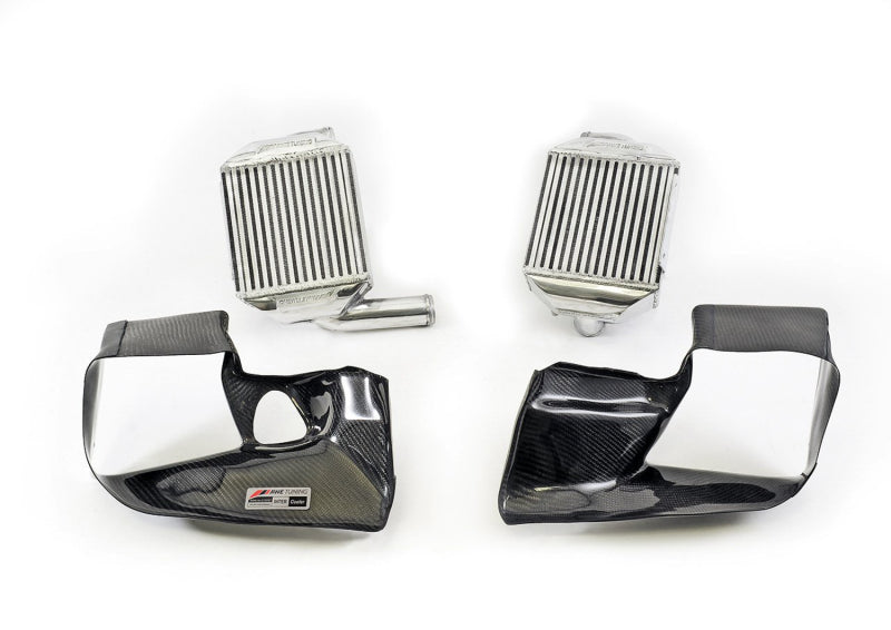 AWE Tuning 4510-11040 - AWE4510-11040 - AWE Tuning Audi 2.7T Performance Intercooler Kit - w/Carbon Fiber Shrouds - Shipped in Europe - Tuningsupply.com