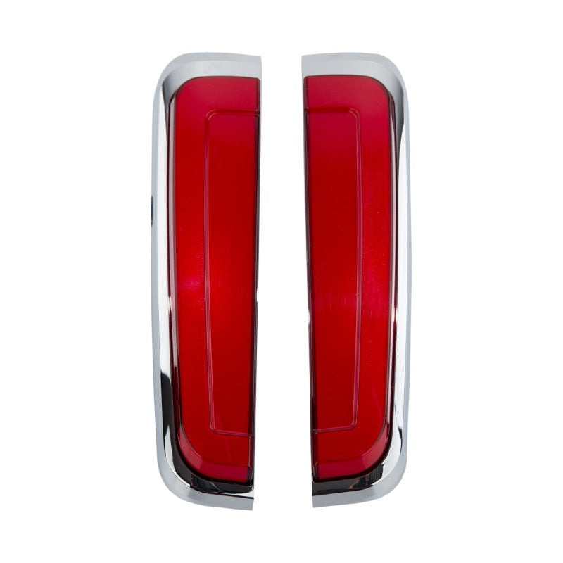 Kuryakyn 20034-1 - KUR20034-1 - Kuryakyn Tracer LED Rear Lights 14 and Up H-D Tri Glide - Red/Chrome - Shipped in Europe - Tuningsupply.com