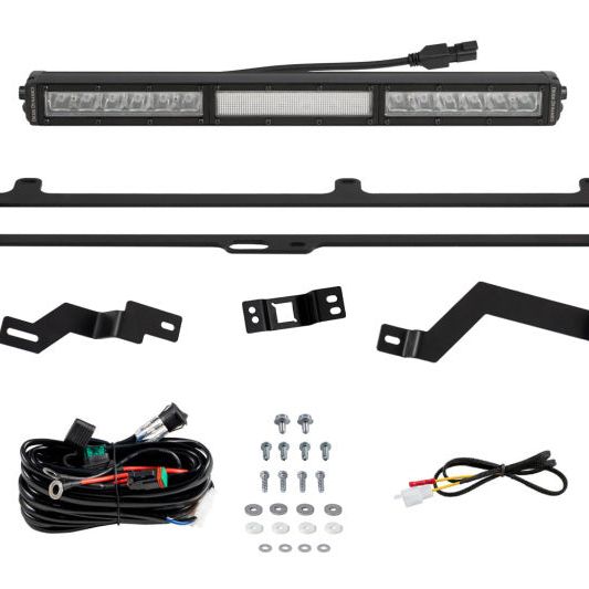 Diode Dynamics DD7416 - DIODD7416 - Diode Dynamics 2022+ Toyota Tundra TRD Pro Grille Light Bar Kit - Amber Combo - Shipped in Europe - Tuningsupply.com