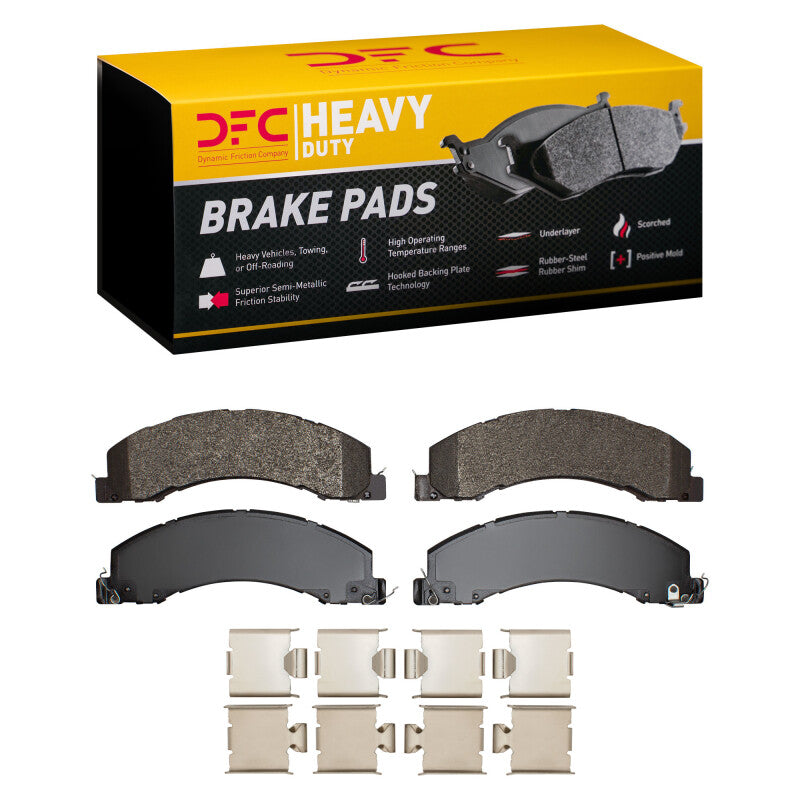 DFC 1214-1335-01 - DFC1214-1335-01 - DFC 08-10 Dodge Ram 4500 Rear/Front Heavy Duty Pads and Hardware Kit - Shipped in Europe - Tuningsupply.com