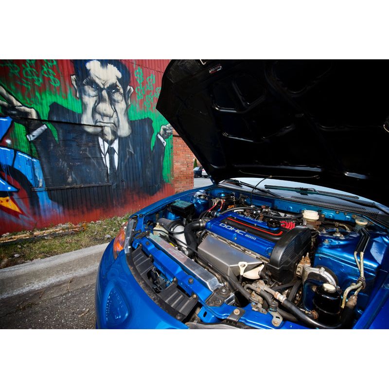 Mishimoto MMRAD-ECL-95T - MISMMRAD-ECL-95T - Mishimoto 95-99 Mitsubishi Eclipse Turbo Manual Aluminum Radiator - Shipped in Europe - Tuningsupply.com