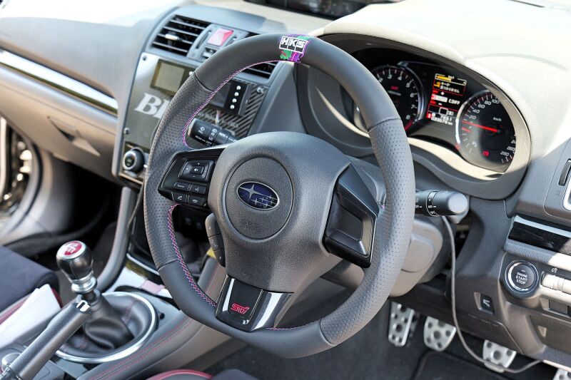 HKS 51999-AF002 - HKS51999-AF002 - HKS Subaru WRX STI VAB Replacement Steering Wheel - Shipped in Europe - Tuningsupply.com