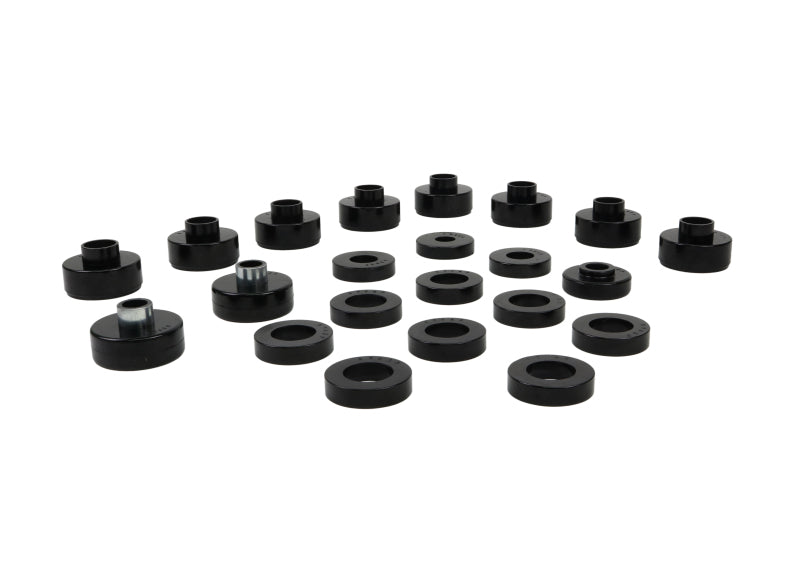 Whiteline W93540 - WHLW93540 - Whiteline 1976-1979 Jeep CJ5 Body Mount Bushing Set - Shipped in Europe - Tuningsupply.com