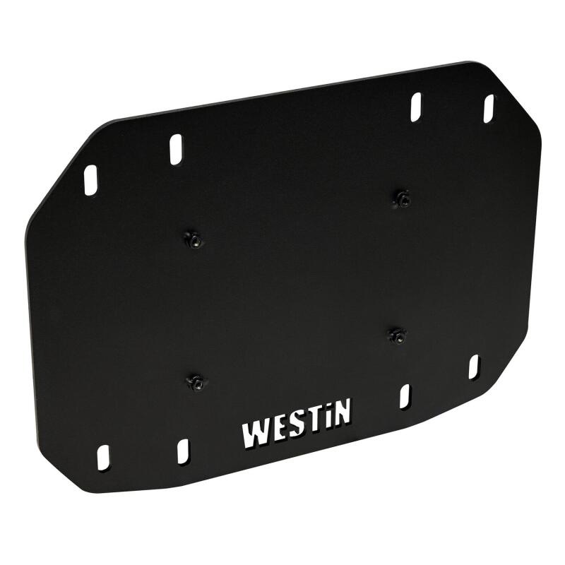 Westin 59-761205 - WES59-761205 - Westin 18-25 Wrangler JL Spare Tire Delete Plate - Tex. Blk - Shipped in Europe - Tuningsupply.com