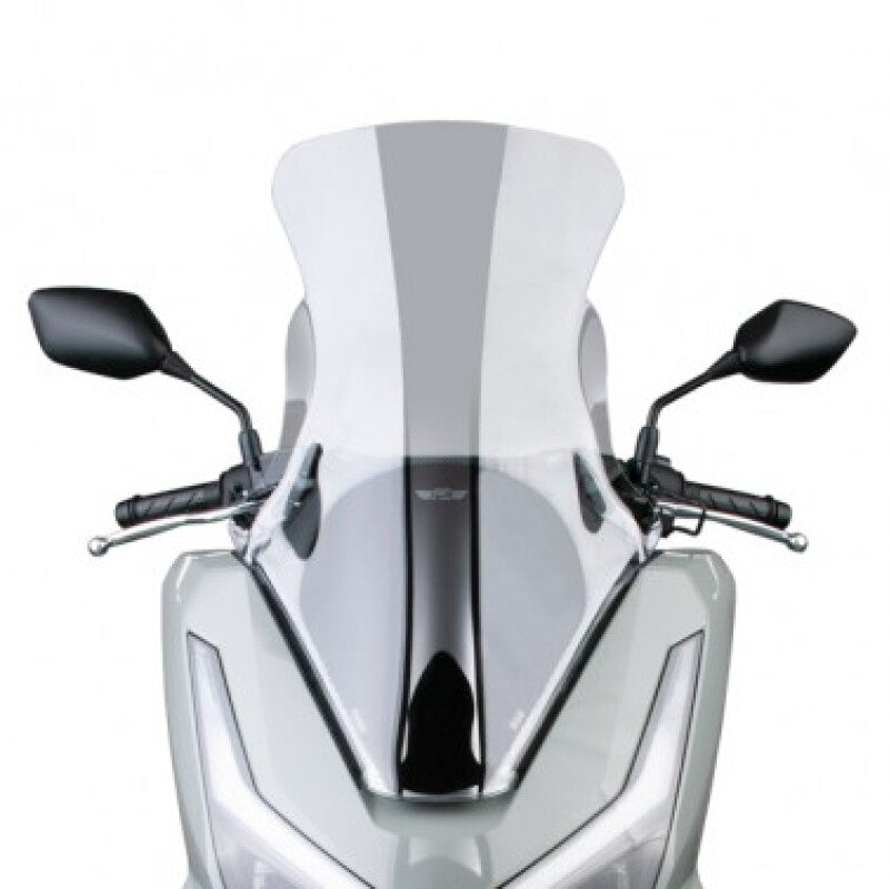 National Cycle N50011 - NATN50011 - National Cycle 24+ Honda PCX160 VStream Quantum HC Poly Mid - Clear - Shipped in Europe - Tuningsupply.com