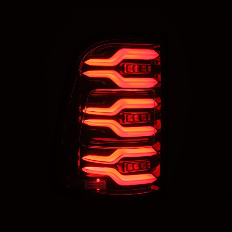 AlphaRex 640030 - ARX640030 - AlphaRex 19-21 Dodge Ram 1500 Luxx-Series LED Tail Lights Alpha-Black w/Activ Light/Seq Signal - Shipped in Europe - Tuningsupply.com