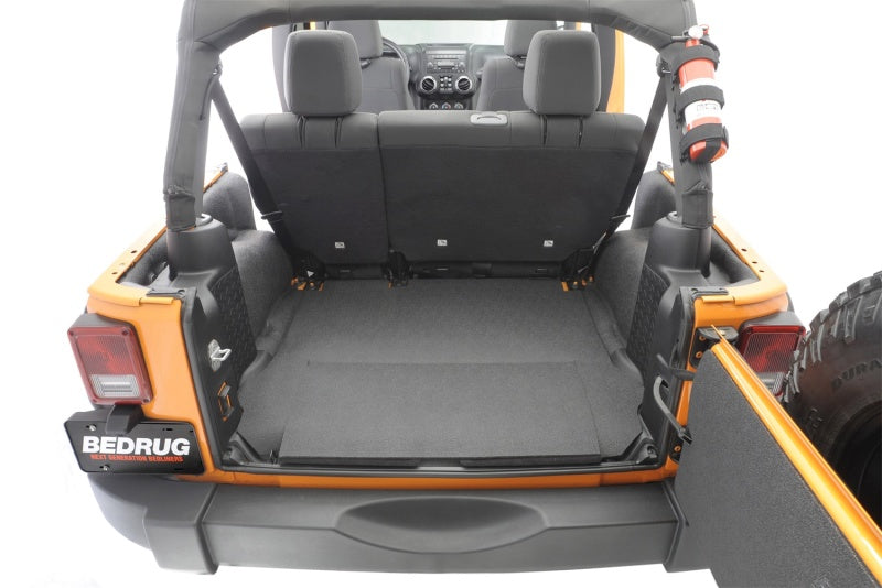 BedRug - BEDBTJK11R4 - BedRug 11-16 Jeep JK Unlimited 4Dr Rear 5pc BedTred Cargo Kit (Incl Tailgate & Tub Liner) - Shipped in Europe - Tuningsupply.com