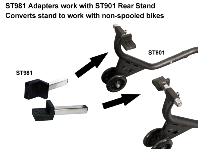 Vortex Racing ST981 - VTXST981 - Vortex Racing Rear Stand Conversion for No Spools - Shipped in Europe - Tuningsupply.com