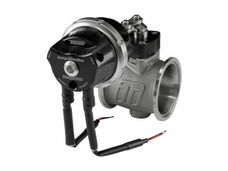 Turbosmart TS-0565-1252 - TURTS-0565-1252 - Turbosmart PSG50CG 7PSI Compressed Gas Solenoid Pneumatic StraightGate50 - Black - Shipped in Europe - Tuningsupply.com
