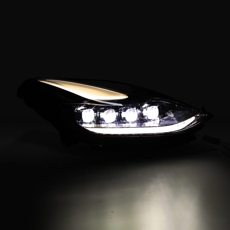 AlphaRex 880859 - ARX880859 - AlphaRex 17-22 Tesla Model 3/20-23 Model Y NOVA LED Proj Headlights Alpha-Blk w/Actv Lgt & Seq.Sig - Shipped in Europe - Tuningsupply.com