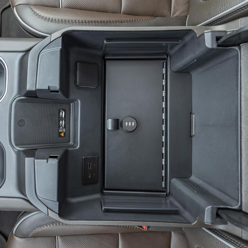 Tuffy Products - TFY393-01-A - Tuffy Console Safe W/ Combo Lock For Chevrolet Silverado W/ Wireless Charging Pad Console - Shipped in Europe - Tuningsupply.com