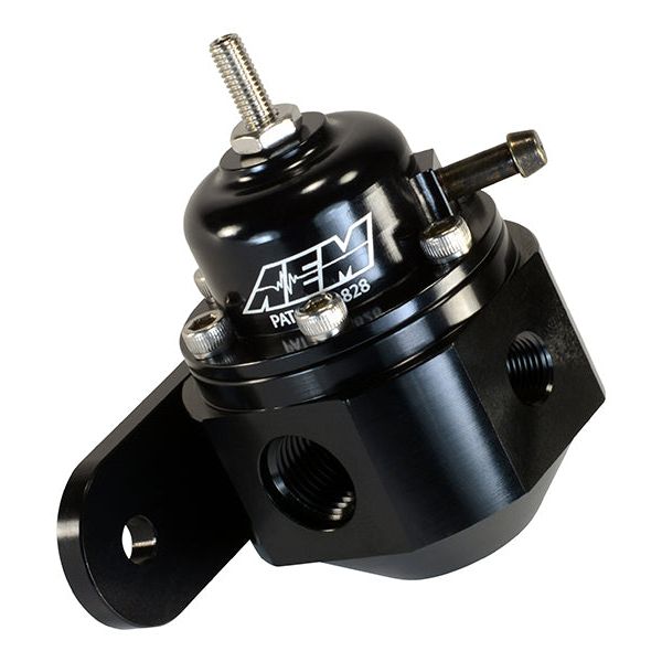 AEM 25-302BK - AEM25-302BK - AEM Universal Black Adjustable Fuel Pressure Regulator - Shipped in Europe - Tuningsupply.com