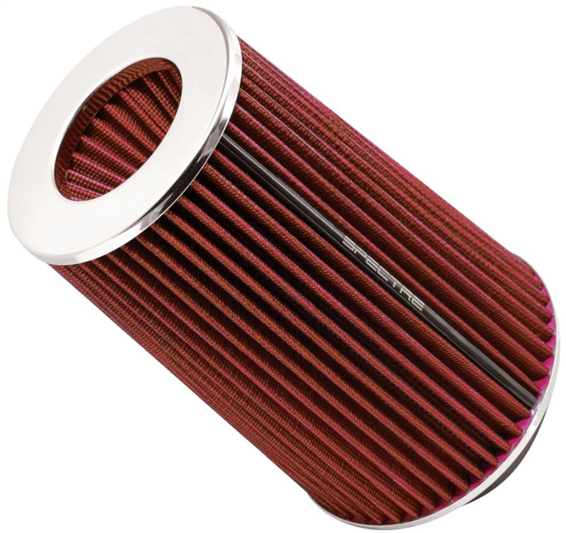 Spectre 9732 - SPE9732 - Spectre Adjustable Conical Air Filter 9-1/2in. Tall (Fits 3in. / 3-1/2in. / 4in. Tubes) - Red - Shipped in Europe - Tuningsupply.com