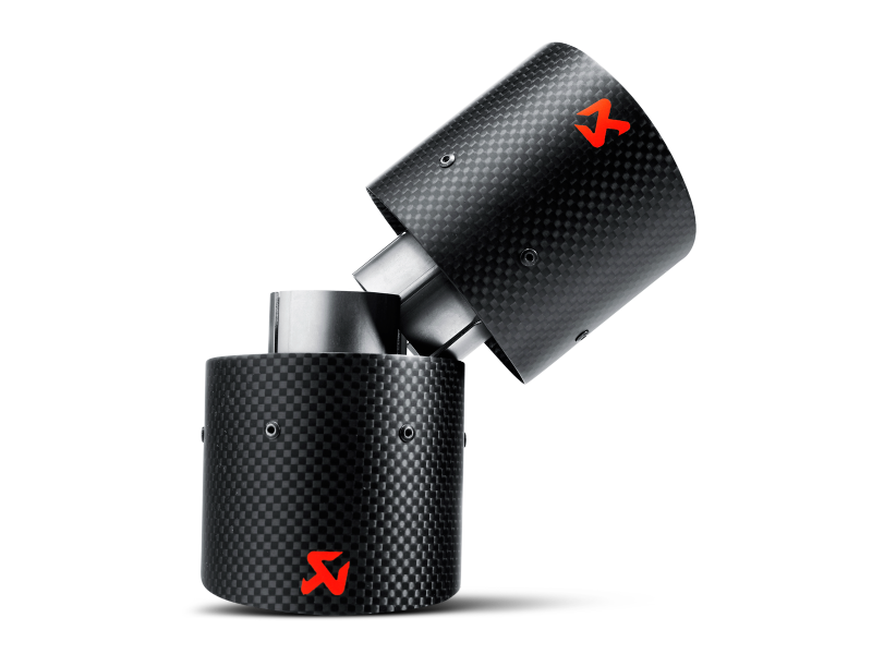 Akrapovic TP-MINR56/57-CA - AKRTP-MINR56/57-CA - Akrapovic 07-14 MINI Cooper S (R56) / Cooper S Cabrio (R57) Tail Pipe Set (Carbon) - Shipped in Europe - Tuningsupply.com
