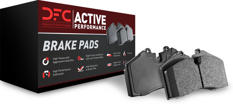 DFC 1115-1274-01 - DFC1115-1274-01 - DFC 07-18 Dodge Nitro Rear Active Performance Pads and Hardware Kit - Shipped in Europe - Tuningsupply.com