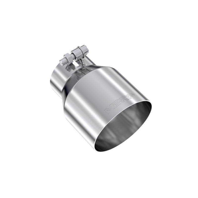 MBRP PT5180 - MBRPT5180 - MBRP Universal Stainless Steel Dual Wall Tip 4.5in OD/3in Inlet/6.13in L - Shipped in Europe - Tuningsupply.com
