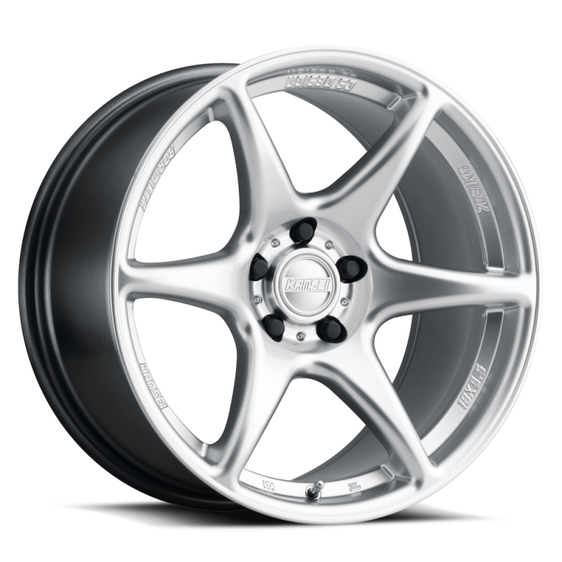 Kansei K11S-189512+22 - KANK11S-189512+22 - Kansei K11S Tandem 18x9.5in / 5x114.3 BP / 22mm Offset / 73.1mm Bore - Hyper Silver Wheel - Shipped in Europe - Tuningsupply.com