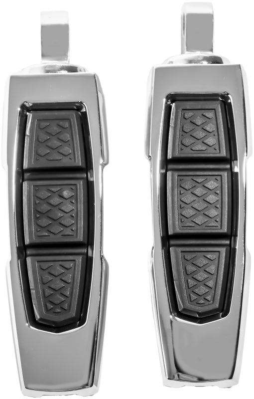 Kuryakyn 10030-1 - KUR10030-1 - Kuryakyn Enygma Pegs With Adapter - Chrome - Shipped in Europe - Tuningsupply.com