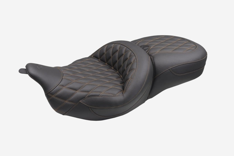 Mustang Motorcycle 89538T - MMP89538T - Mustang 08-25 Harley FL Touring Rd King Sp, Rd Glide Ltd, Dble Diamond Super Touring - Black/T - Shipped in Europe - Tuningsupply.com