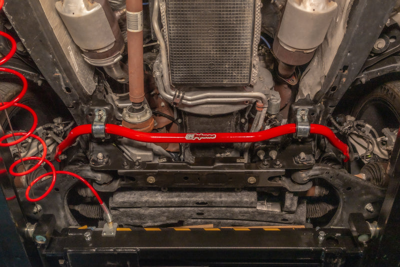 UMI Performance 6581-B - UMI6581-B - UMI Performance 21-24 Ford F-150 1 3/8in Solid Front Sway Bar - Black - Shipped in Europe - Tuningsupply.com