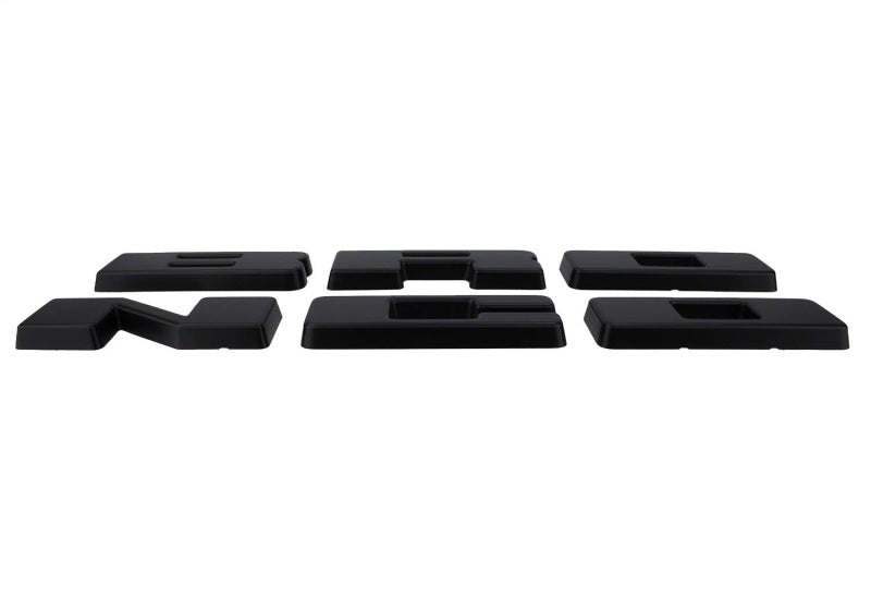Ford Racing M-1447-BLMB - FRPM-1447-BLMB - Ford Racing 2021+ Bronco Grille Lettering Overlay Kit - Black - Shipped in Europe - Tuningsupply.com