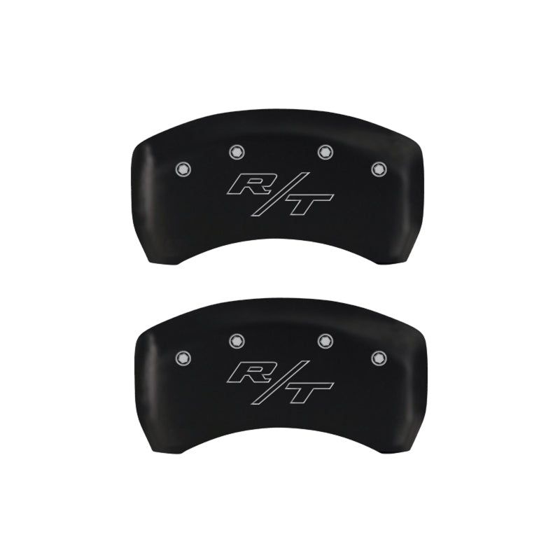 MGP 12162SRTRRD - MGP12162SRTRRD - MGP 4 Caliper Covers Engraved Front & Rear Vintage Style/RT Red finish silver ch - Shipped in Europe - Tuningsupply.com