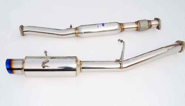 Invidia - INVHS02SW1GTT - Invidia 02-07 WRX/STi 76mm N1 REGULAR Titanium Tip Cat-back Exhaust - Shipped in Europe - Tuningsupply.com