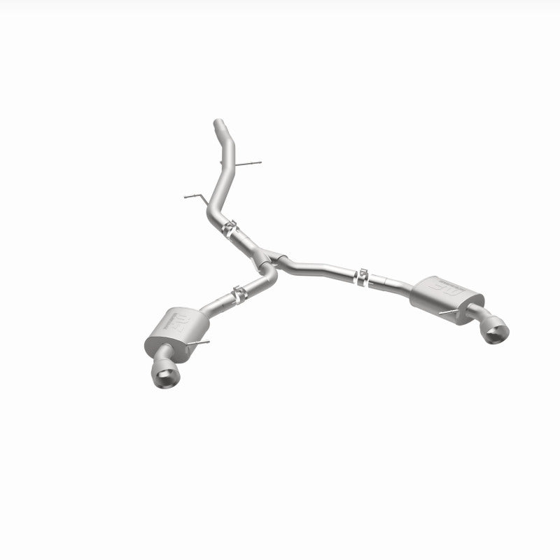 Magnaflow 19390 - MAG19390 - MagnaFlow 18-19 Audi A5 Dual Exit Polished Stainless CatBack Exhaust - 3in Main Piping Diameter - Shipped in Europe - Tuningsupply.com