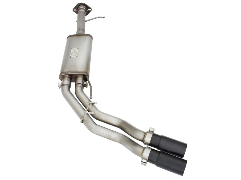 aFe 49-43071-B - AFE49-43071-B - aFe Rebel Series Exhaust SS Front Side Exit CB w/ Black Tips 10-14 Ford F150 Ecoboost V8 6.2L - Shipped in Europe - Tuningsupply.com