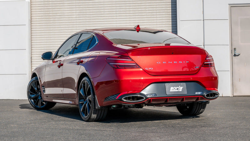 Borla 141011 - BOR141011 - Borla Genesis G70 S-Type Cat Back Exhaust - No Tips - Shipped in Europe - Tuningsupply.com