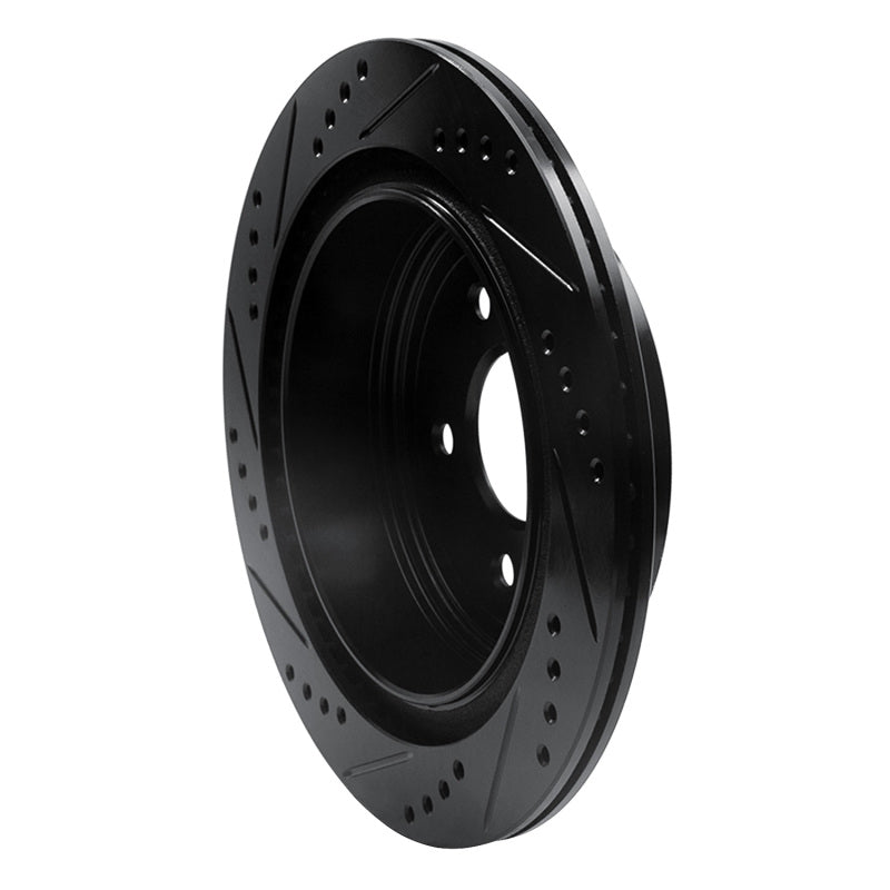 R1 Concepts 633-67089R - RNC633-67089R - R1 2003-2024 Infiniti FX37 Rear Right Drilled & Slotted Black Brake Rotor - Shipped in Europe - Tuningsupply.com